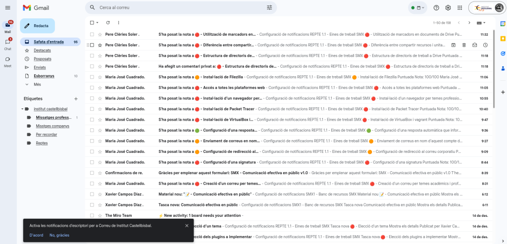 Screenshot 2025-12-15 at 11-35-33 Safata d'entrada (95) - joel.aranda@inscastellbisbal.net - Correu de Institut Castellbisbal